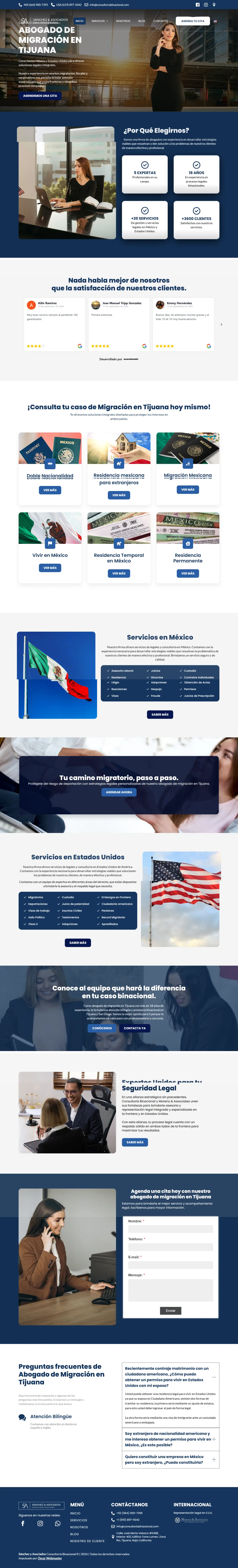Sánchez y Asociados – Consultoría Binacional